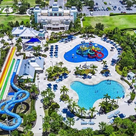 Vibrant Home By Rentyl Near Disney With Private Pool, Themed Room & Resort Amenities - 401N